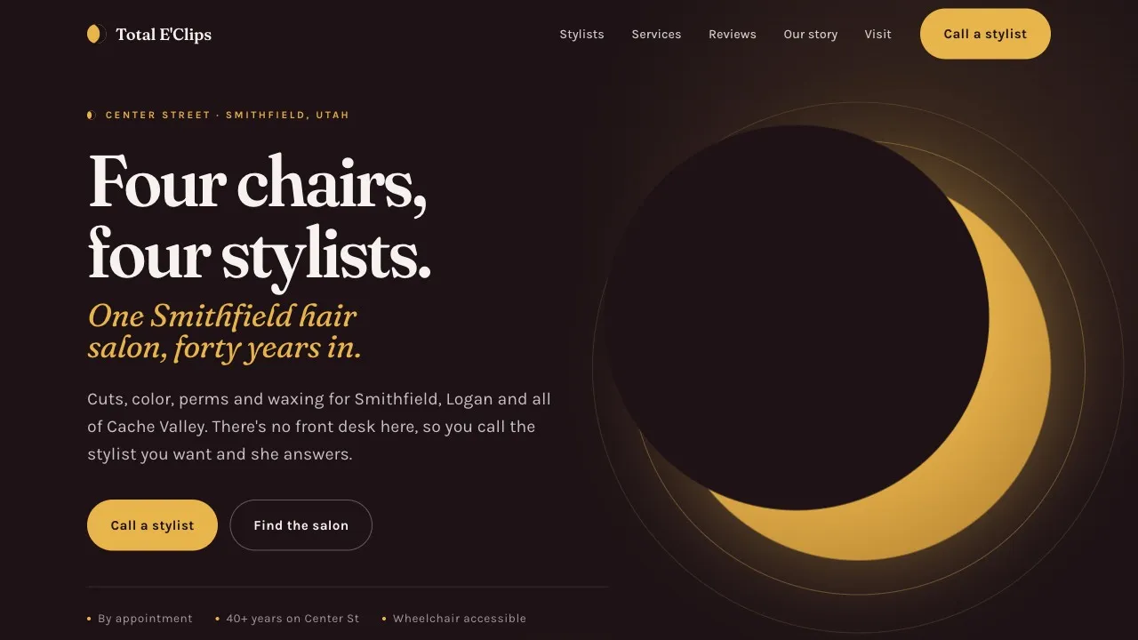 Total E'Clips Salon screenshot